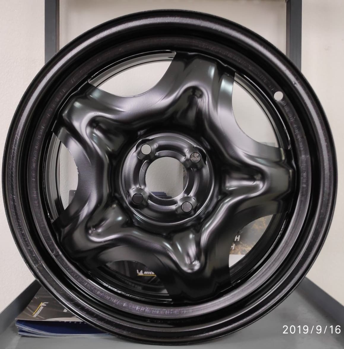 Диск Стальной ТЗСК мод.Lada Vesta 16х6.5 PCD 4х100 ET50 DIA60.1  черный  